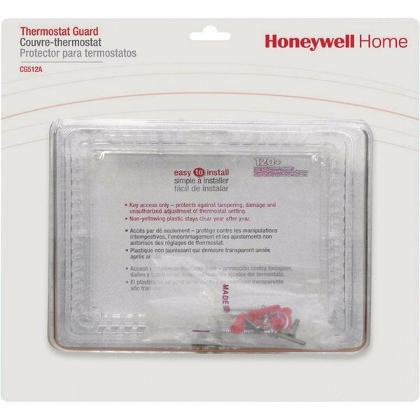 Honeywell Home Clear 9-3/4 In. 7-1/4 In. Thermostat Guard CG512A1009